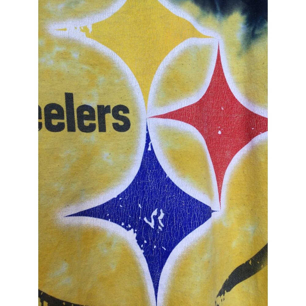 Vintage Pittsburgh Steelers Tie-Dye T-Shirt Mens XL NFL Football Graphic Tee - Picture 3 of 10